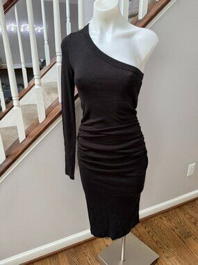 NWT MICHAEL STARS KAM ONE SHOULDER DRESS MEDIUM